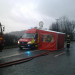 Fuel Tanker RTC at on the A38 at Tideford, December 12th, 2012. Fuel Tanker RTC at on the A38 at Tideford, December 12th, 2012.