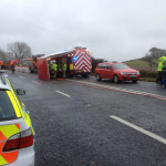 Fuel Tanker RTC at on the A38 at Tideford, December 12th, 2012. Fuel Tanker RTC at on the A38 at Tideford, December 12th, 2012.