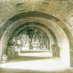 Launceston Brick Works kiln in the 1920's. Launceston Brick Works kiln in the 1920's.